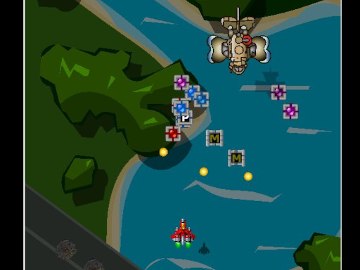 Raiden Space Ship Game