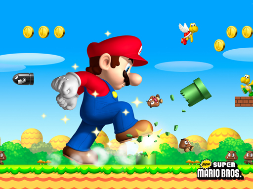 Super Mario Jigsaw Puzzle Game